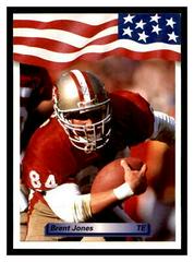 Brent Jones #122 Football Cards 1992 All World Prices