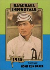 Home Run Baker #74 Baseball Cards 1980 Baseball Immortals Prices