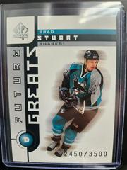 Brad Stuart Hockey Cards 2001 SP Authentic Prices