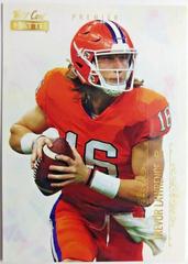 Trevor Lawrence [White] #MBC-1 Football Cards 2021 Wild Card Matte Prices