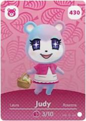Judy #430 [Animal Crossing Series 5] Amiibo Cards Prices