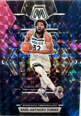 Karl Anthony Towns [Choice Nebula] #115 Basketball Cards 2022 Panini Mosaic Prices