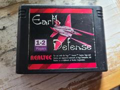 Cartridge (Front) | Earth Defense Sega Genesis