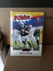Nick Bosa [red] Football Cards 2021 Panini Contenders Power Players Prices