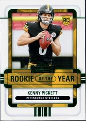 Kenny Pickett [Emerald] #ROY-KPI Football Cards 2022 Panini Contenders Rookie of the Year Prices