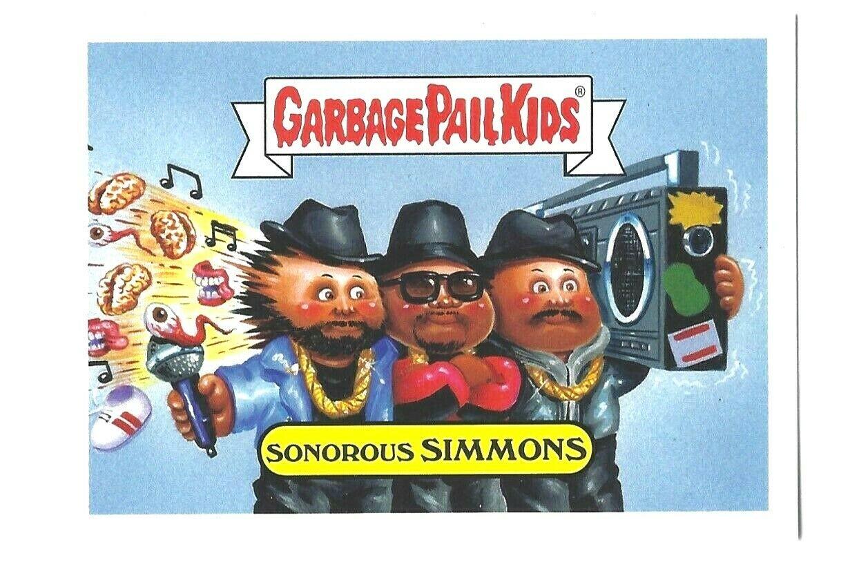 Sonorous SIMMONS #1b Garbage Pail Kids Battle of the Bands