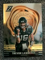 Trevor Lawrence #10 Football Cards 2023 Panini Zenith Zeal of Approval Prices