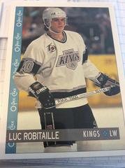 Luc Robitaille #6 Hockey Cards 1992 O-Pee-Chee Prices