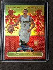 Zach LaVine [Red] #166 Basketball Cards 2014 Panini Excalibur Crusade Prices