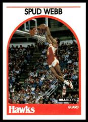 Spud Webb Basketball Cards 1989 Hoops Prices