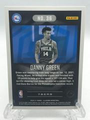 Back Of Card | Danny Green Basketball Cards 2020 Panini Illusions