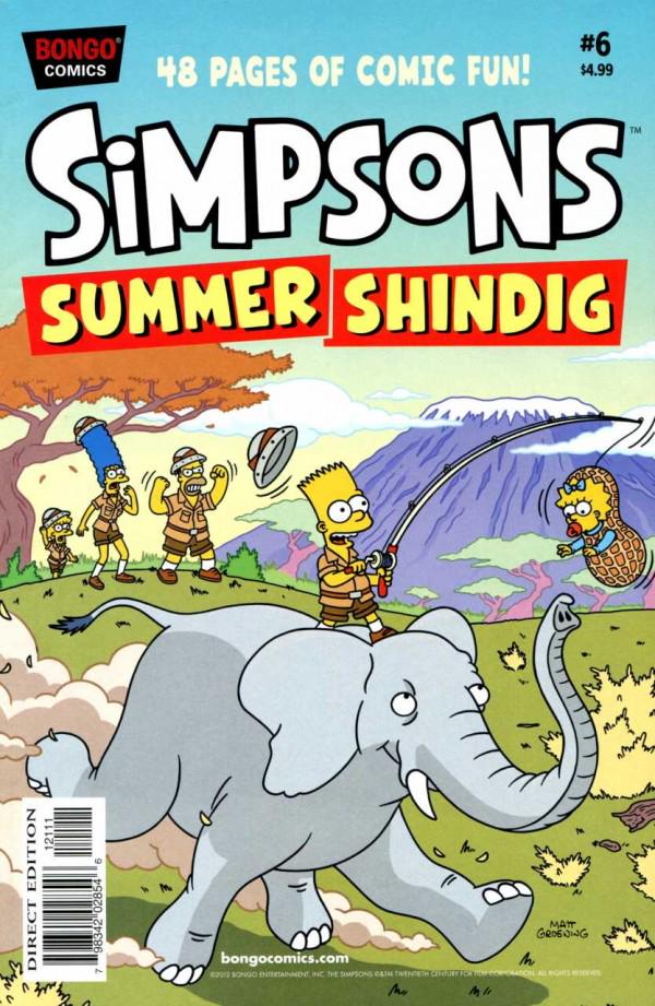 Simpsons Summer Shindig #6 (2012) Comic Books Simpsons Summer Shindig