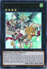 Majester Paladin, the Ascending Dracoslayer [1st Edition] YuGiOh Dimension of Chaos Prices