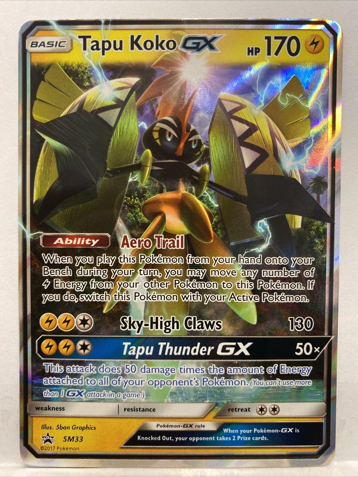 Tapu Koko GX #SM33 Prices | Pokemon Promo | Pokemon Cards