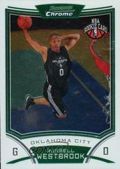 Russell Westbrook #114 Basketball Cards 2008 Bowman Chrome Prices