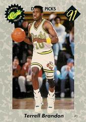 terrell Brandon [Draft Picks Premiere Edition] #6 Basketball Cards 1991 Classic Draft Prices