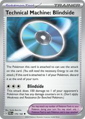 Technical Machine: Blindside #176 Pokemon Paradox Rift Prices