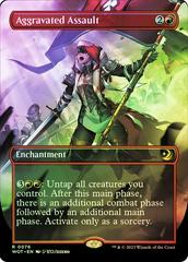 Aggravated Assault [Borderless Foil] #76 Magic Wilds of Eldraine Enchanting Tales Prices