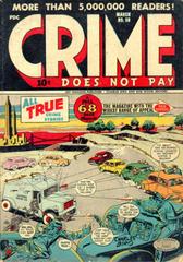 Crime Does Not Pay #50 (1947) Comic Books Crime Does Not Pay Prices