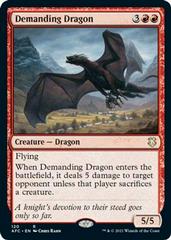 Demanding Dragon Magic Adventures in the Forgotten Realms Commander Prices