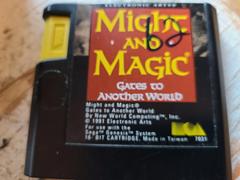 Cartridge (Front) | Might and Magic Gates to Another World Sega Genesis