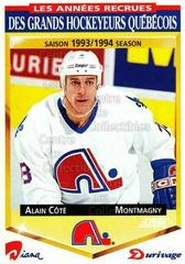 Alain Côté #19 Hockey Cards 1993 Score Durivage Prices