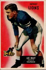 Lee Riley #21 Football Cards 1955 Bowman Prices