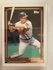 Gregg Olson [Winner] #39 Baseball Cards 1992 Topps Gold Prices