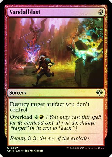 Vandalblast [Foil] #267 Magic Commander Masters