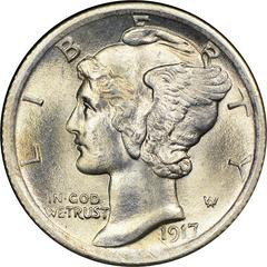 1917 Coins Mercury Dime Prices