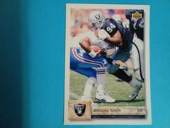 Anthony Smith #460 Football Cards 1992 Upper Deck Prices