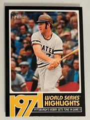 Pittsburgh’s Robby Sets Tone in Game 5 #WSH-10 Baseball Cards 2020 Topps Heritage 1971 World Series Highlights Prices