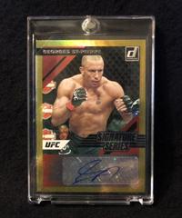 Georges St-Pierre [Gold] #SS-GSP Ufc Cards 2022 Panini Donruss UFC Signature Series Prices
