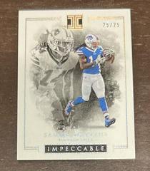 Sammy Watkins [Silver] #13 Football Cards 2016 Panini Impeccable Prices