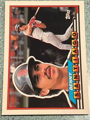 Benny Santiago #134 Baseball Cards 1989 Topps Big Prices