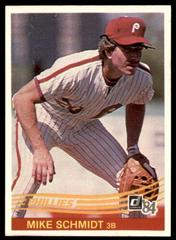Mike Schmidt #183 Baseball Cards 1984 Donruss Prices