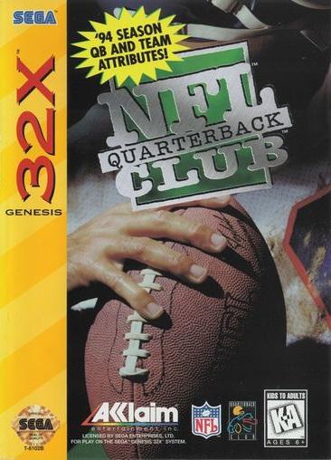 NFL Quarterback Club Cover Art