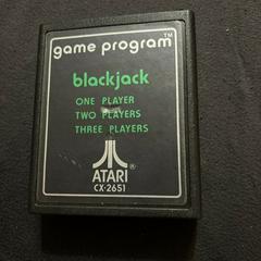 Cartridge | Blackjack [Text Label] Atari 2600