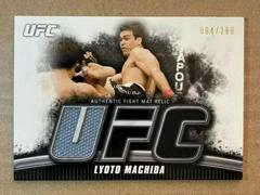 Lyoto Machida #FM-LM Ufc Cards 2010 Topps UFC Knockout Fight Mat Relic Prices