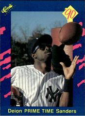Deion Sanders [Deion Prime Time Sanders] #21 Baseball Cards 1990 Classic Prices