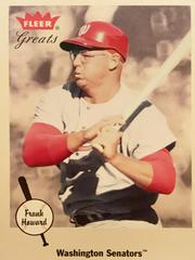 Frank Howard #64 Baseball Cards 2002 Fleer Greats Prices