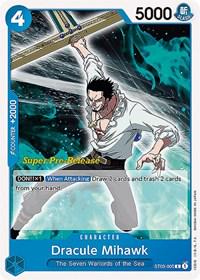 Dracule Mihawk [Super Pre-release] ST03-005 One Piece Starter Deck 3: The Seven Warlords of the Sea