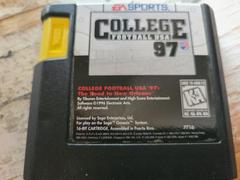 Cartridge (Front) | College Football USA 97: The Road to New Orleans Sega Genesis