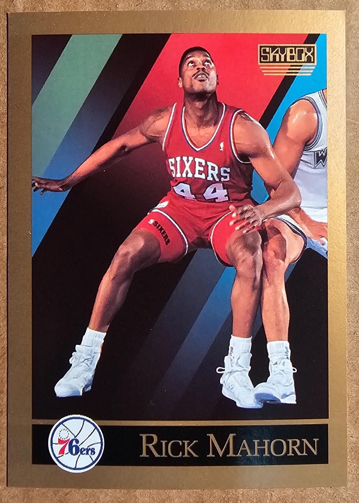 Rick Mahorn Ungraded 1990 Skybox