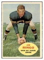 Jim Ringo #57 Football Cards 1960 Topps Prices