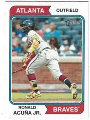 Ronald Acuna Jr. Baseball Cards 2023 Topps Heritage Prices