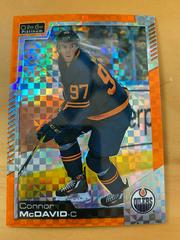Connor McDavid [Orange Checkers] #1 Hockey Cards 2020 O Pee Chee Platinum Prices