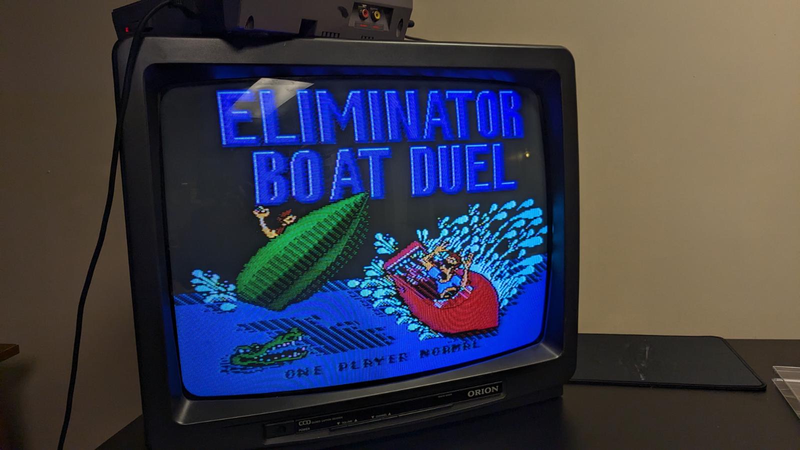 Eliminator Boat Duel Item Only Nes