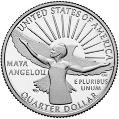 2022 S [SILVER MAYA ANGELOU PROOF] Coins American Women Quarter Prices