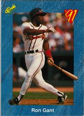 Ron Gant Baseball Cards 1991 Classic Prices